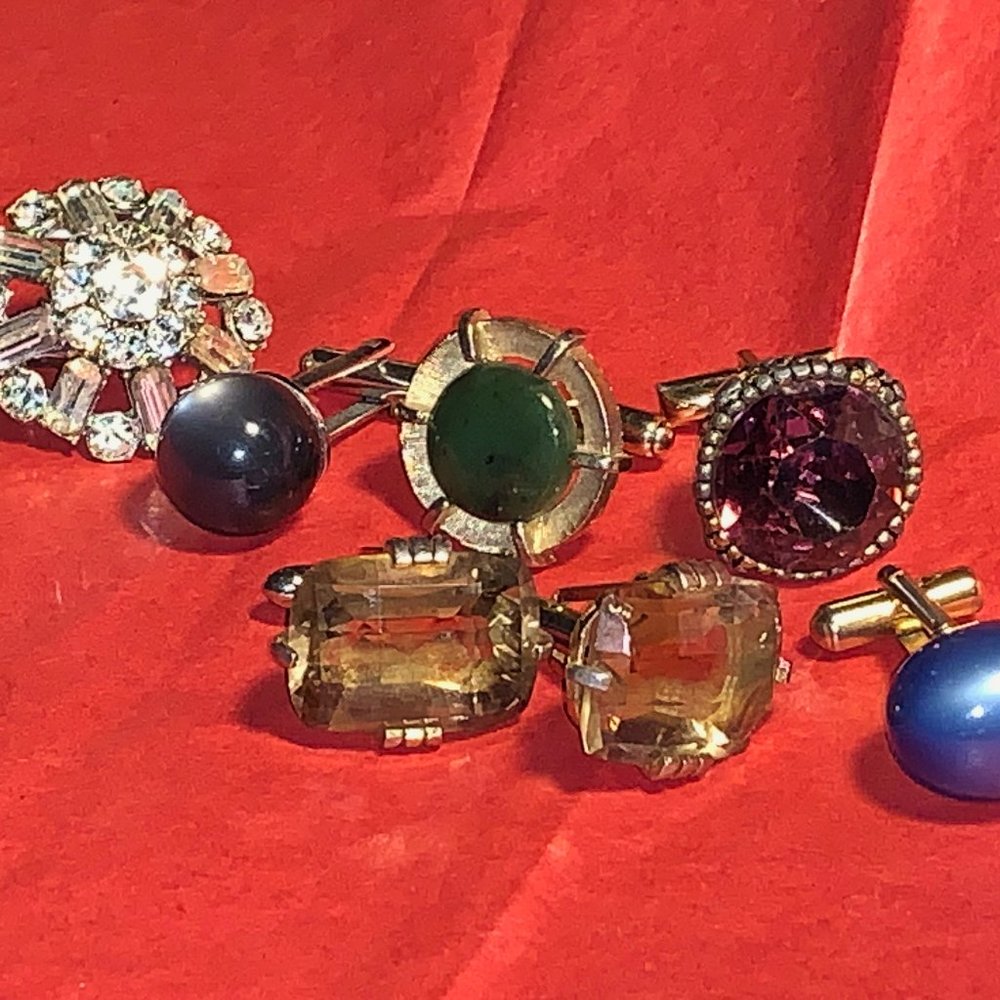 Vintage Group of 6 "Solo" Cufflinks